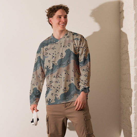 Saudi Chocolate Chip Marines Desert CAMO hockey fan jersey - Hockey Jerseys