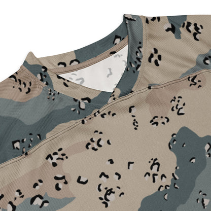 Saudi Arabian Chocolate Chip Marines Desert CAMO Unisex Hockey Fan Jersey