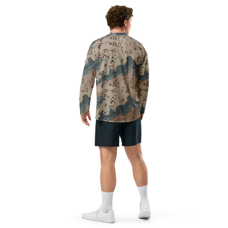 Chocolate Chip Saudi Marines Desert CAMO Unisex Hockey Fan Jersey