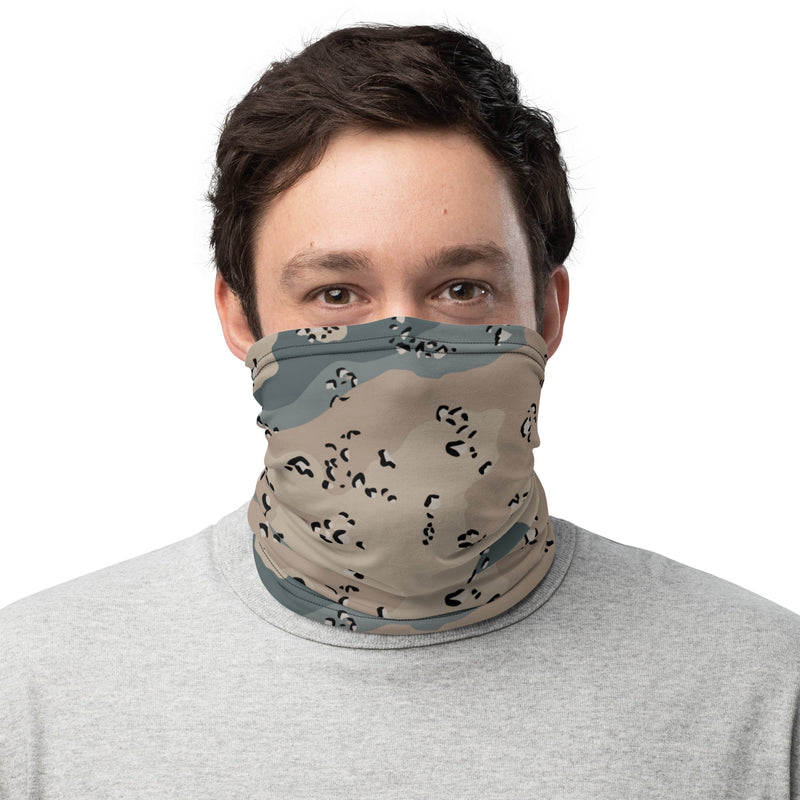 Chocolate Chip Saudi Marines Desert CAMO Neck Gaiter - Head