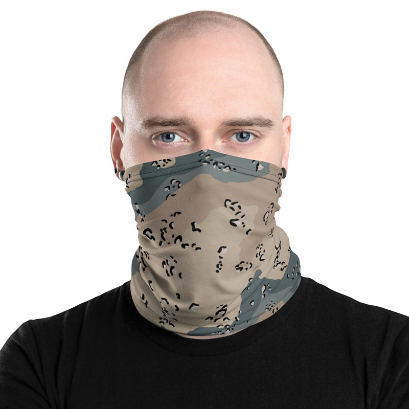 Chocolate Chip Saudi Marines Desert CAMO Neck Gaiter - Head