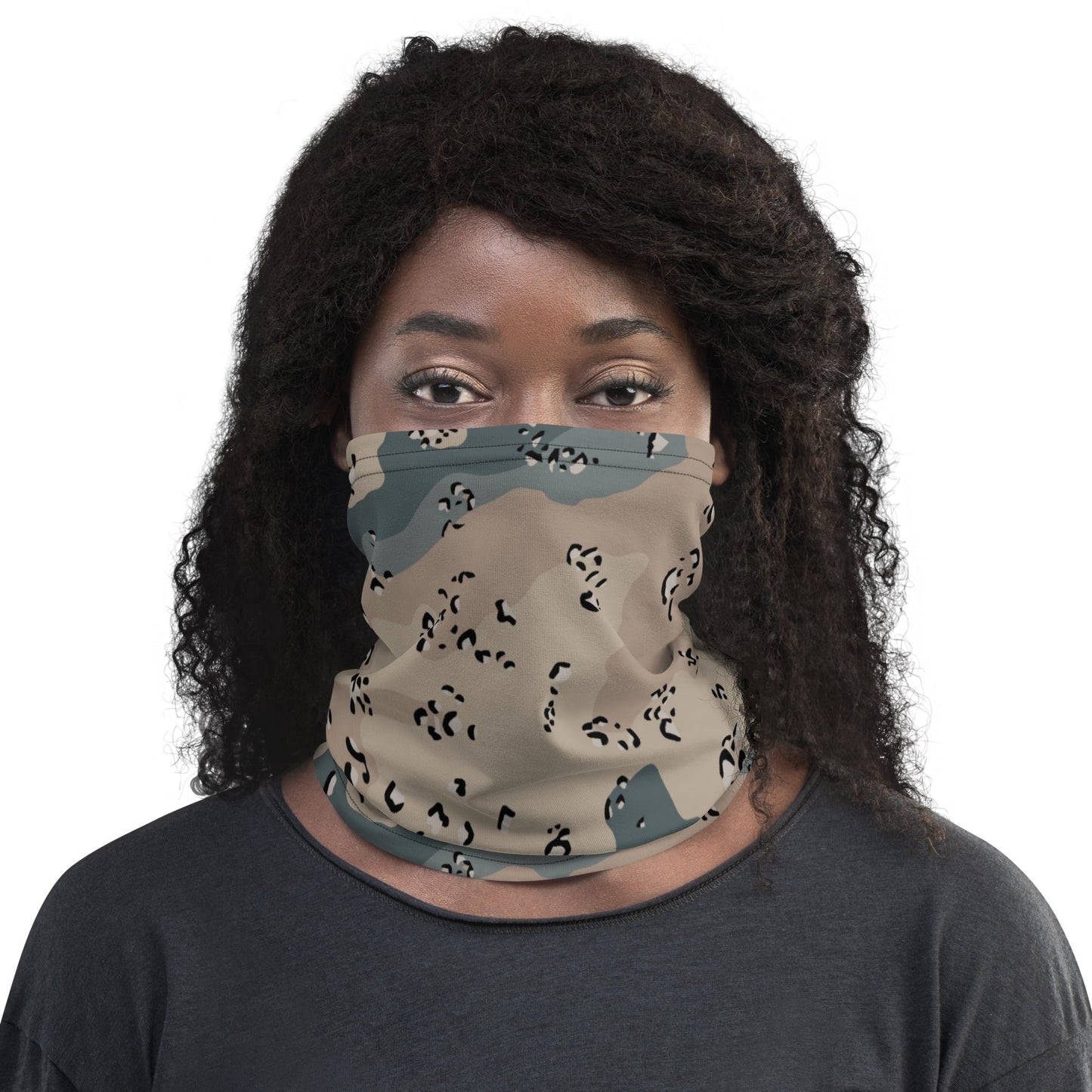 Saudi Chocolate Chip Marines Desert CAMO Neck Gaiter Gaiters