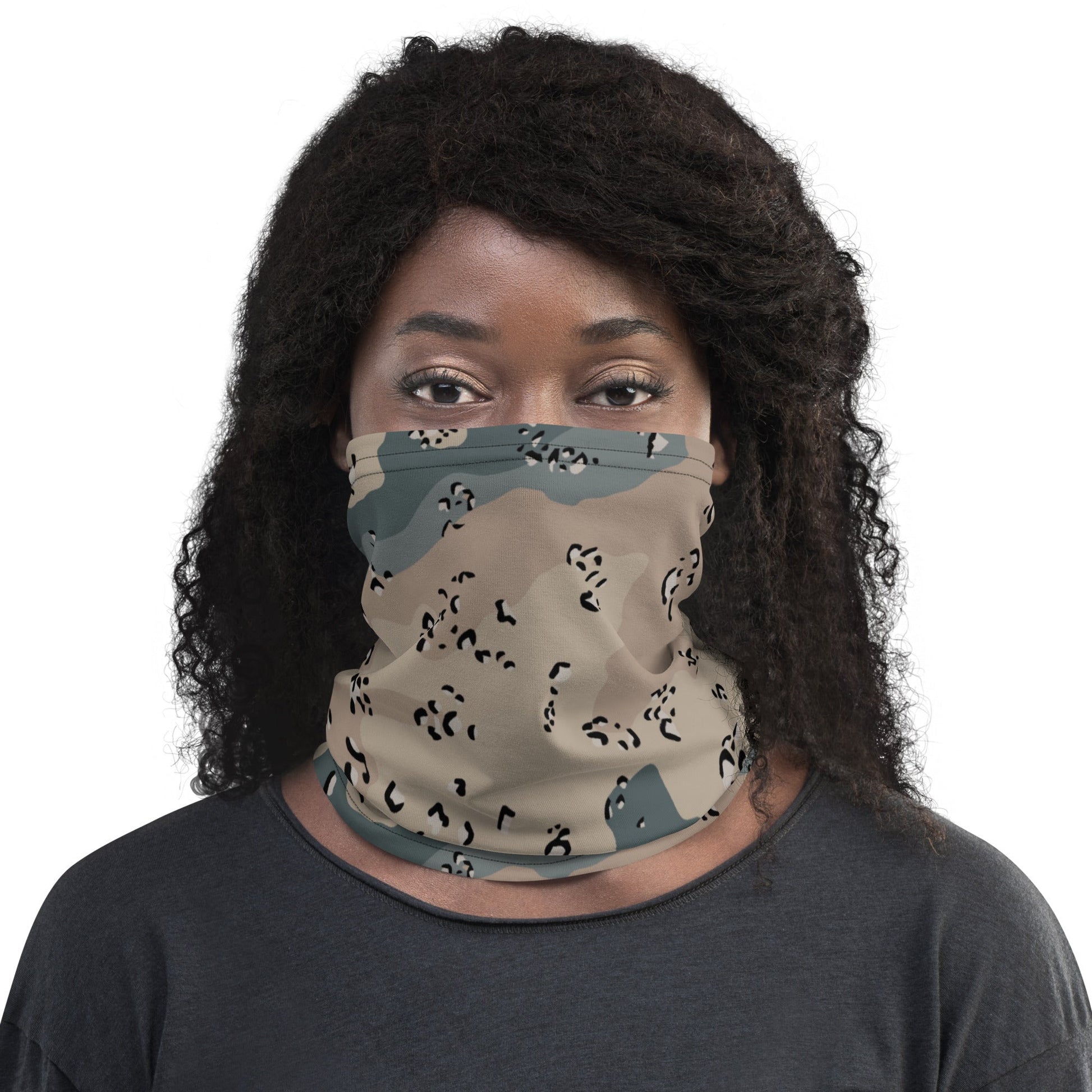 Saudi Chocolate Chip Marines Desert CAMO Neck Gaiter Gaiters