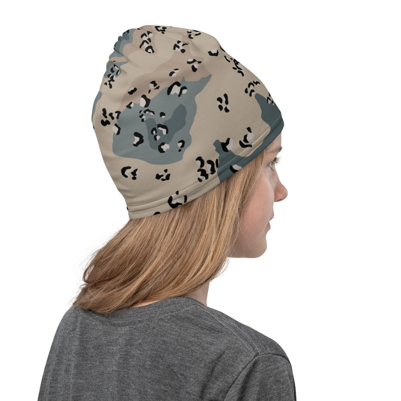 Chocolate Chip Saudi Marines Desert CAMO Neck Gaiter - Head