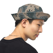 Chocolate Chip Saudi Marines Desert CAMO Reversible Bucket Hat - Head