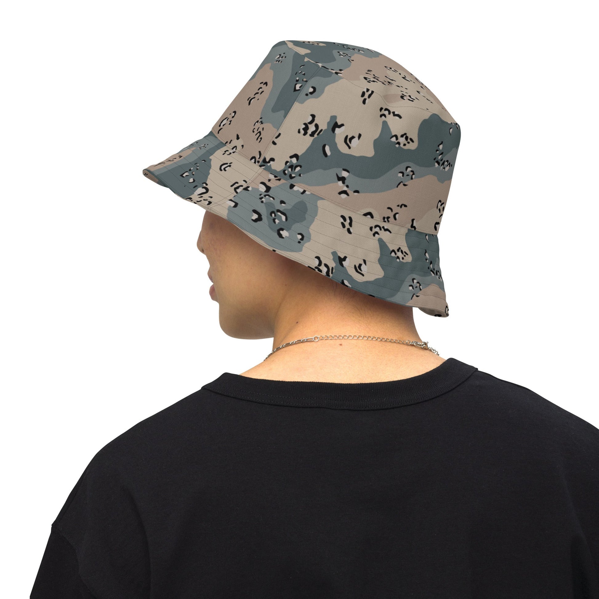 Saudi Chocolate Chip Marines Desert CAMO Reversible bucket hat - S/M - Bucket Hats