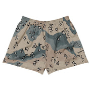 Chocolate Chip Saudi Marines Desert CAMO Unisex Athletic Shorts