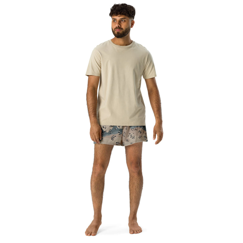 Chocolate Chip Saudi Marines Desert CAMO Unisex Athletic Shorts