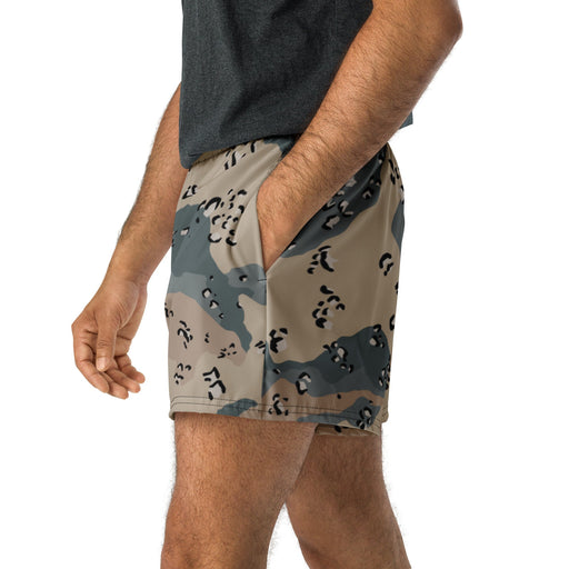 Chocolate Chip Saudi Marines Desert CAMO Unisex Athletic Shorts - XS