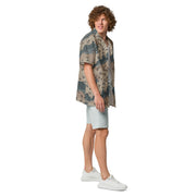 Chocolate Chip Saudi Marines Desert CAMO Unisex Short-Sleeve Button Shirt - Button-Up