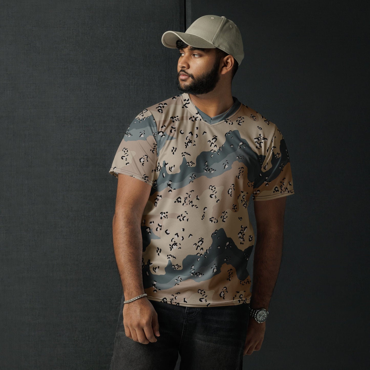 Saudi Chocolate Chip Marines Desert CAMO unisex sports jersey - Sports Jerseys