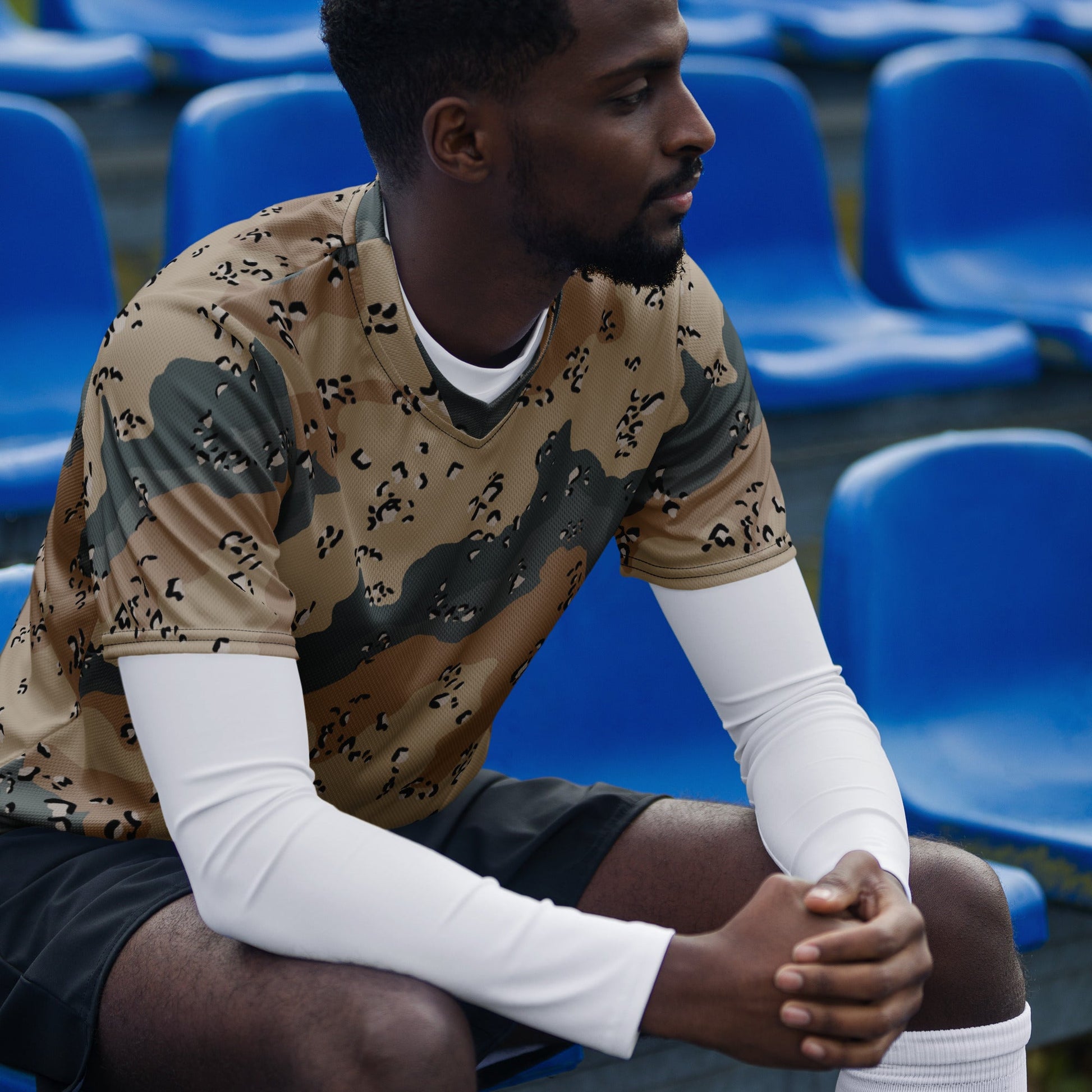 Saudi Chocolate Chip Marines Desert CAMO unisex sports jersey - Sports Jerseys