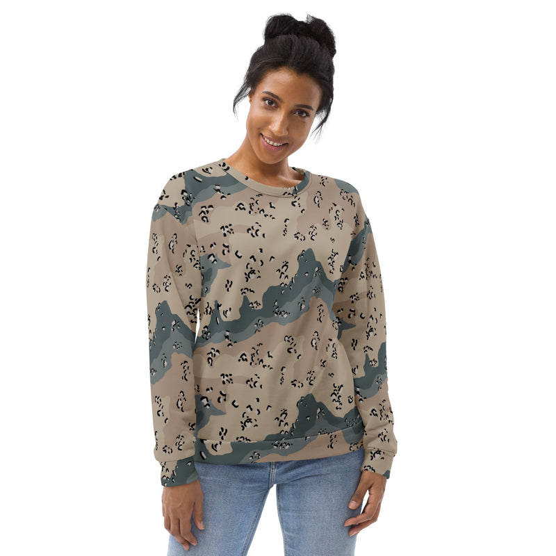 Chocolate Chip Saudi Marines Desert CAMO Unisex Sweatshirt
