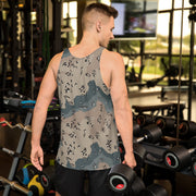 Chocolate Chip Saudi Marines Desert CAMO Unisex Tank Top - Shirt