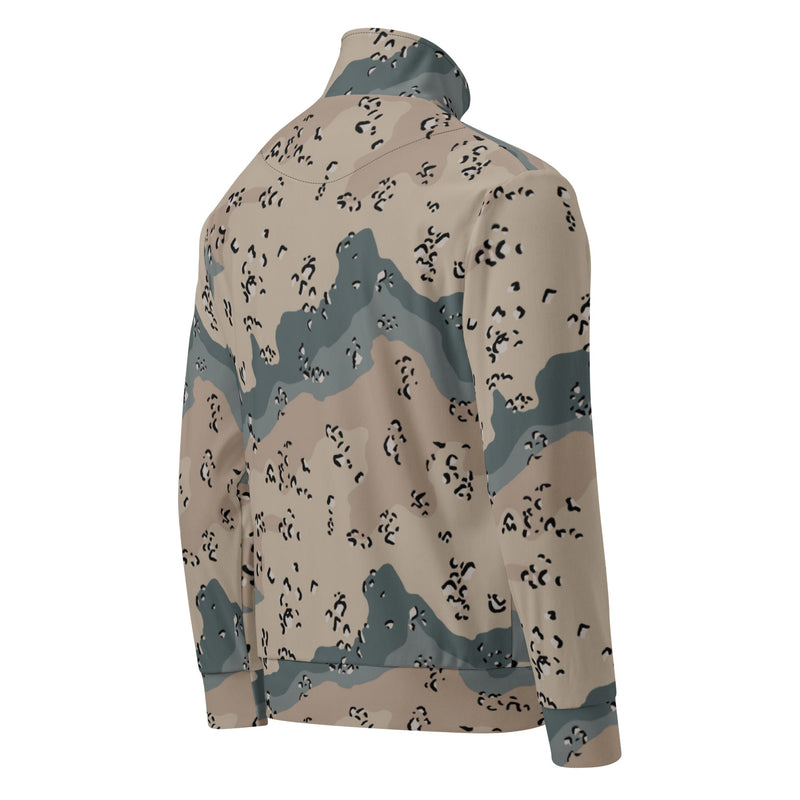 Chocolate Chip Saudi Marines Desert CAMO Unisex Track Jacket