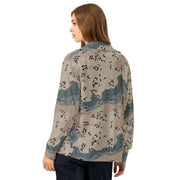 Chocolate Chip Saudi Marines Desert CAMO Unisex Track Jacket