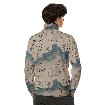 Saudi Chocolate Chip Marines Desert CAMO Unisex track jacket - Track Jackets