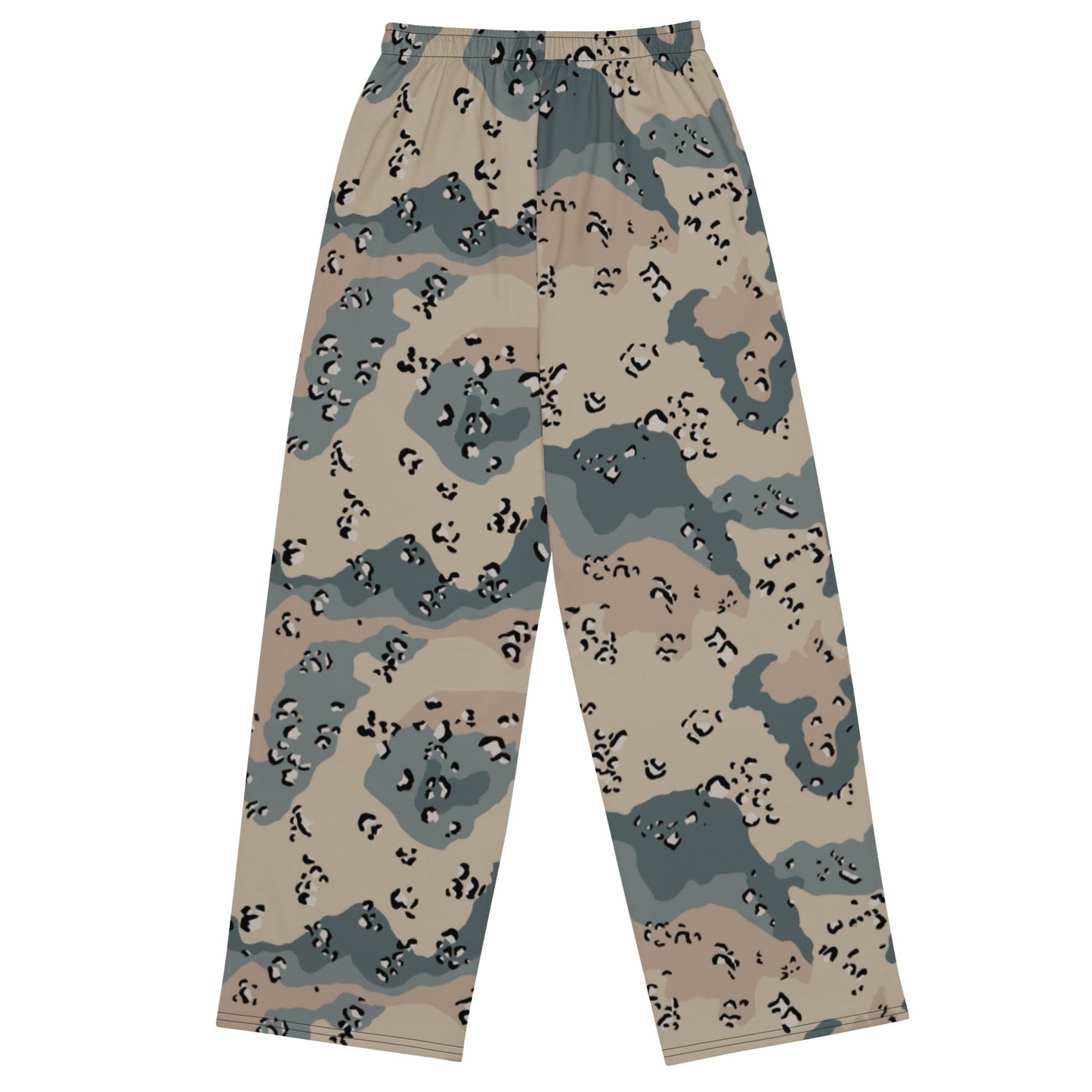 Saudi Chocolate Chip Marines Desert CAMO unisex wide-leg pants - Wide-leg Pants