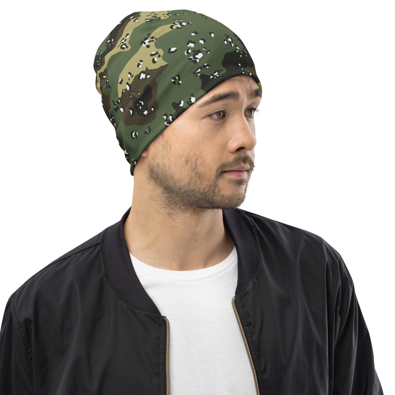 Chocolate Chip Saudi Marsh CAMO Beanie - Head