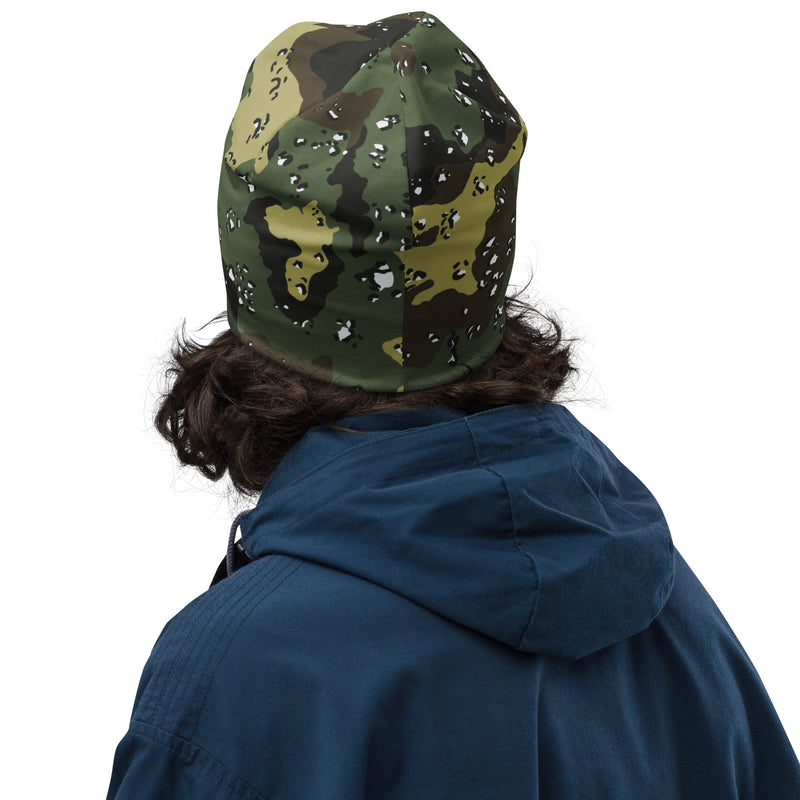 Chocolate Chip Saudi Marsh CAMO Beanie - Head