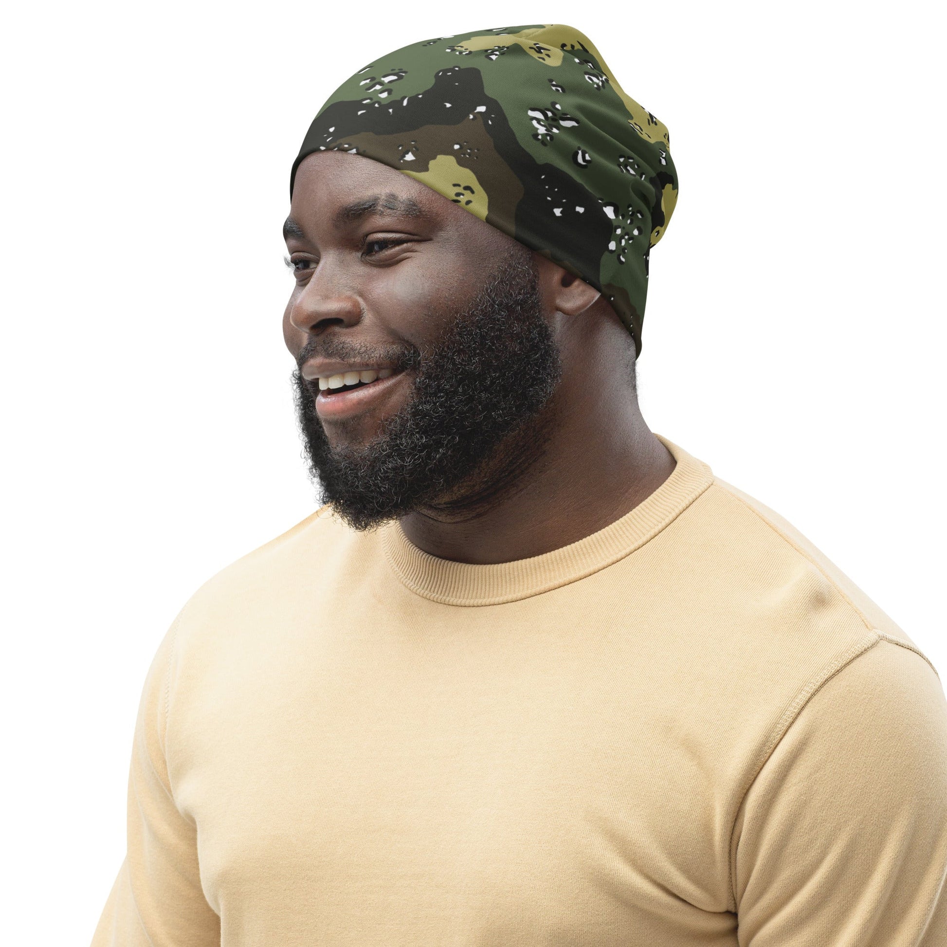 Saudi Chocolate Chip Marsh CAMO Beanie - Beanies