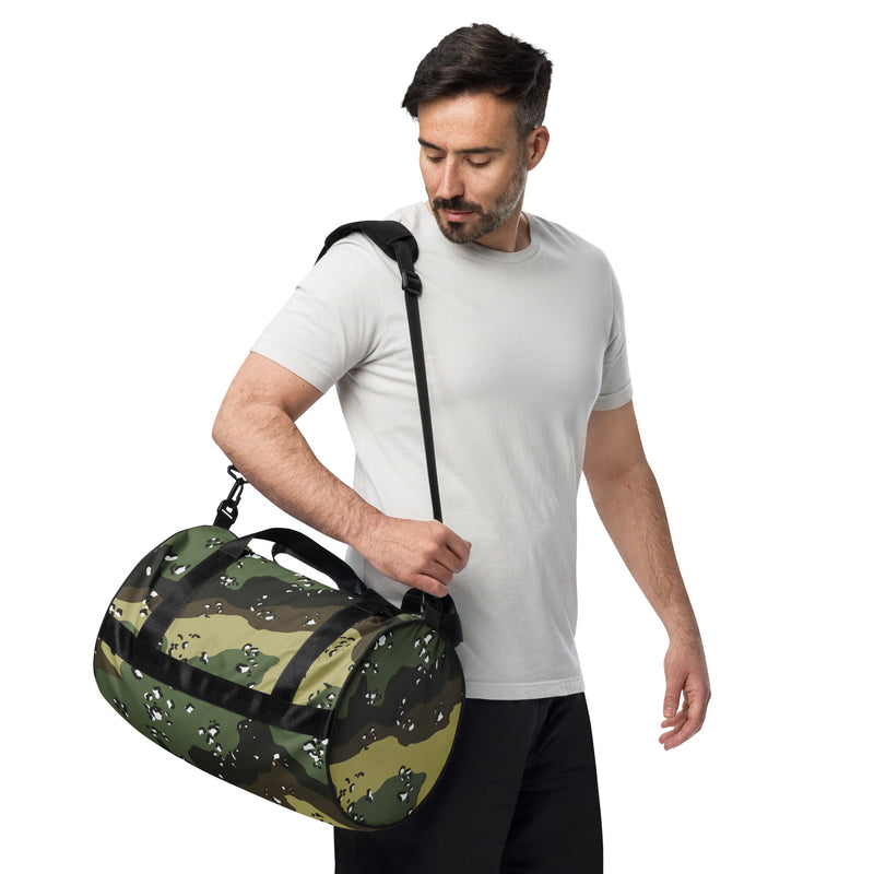 Chocolate Chip Saudi Marsh CAMO Gym Bag