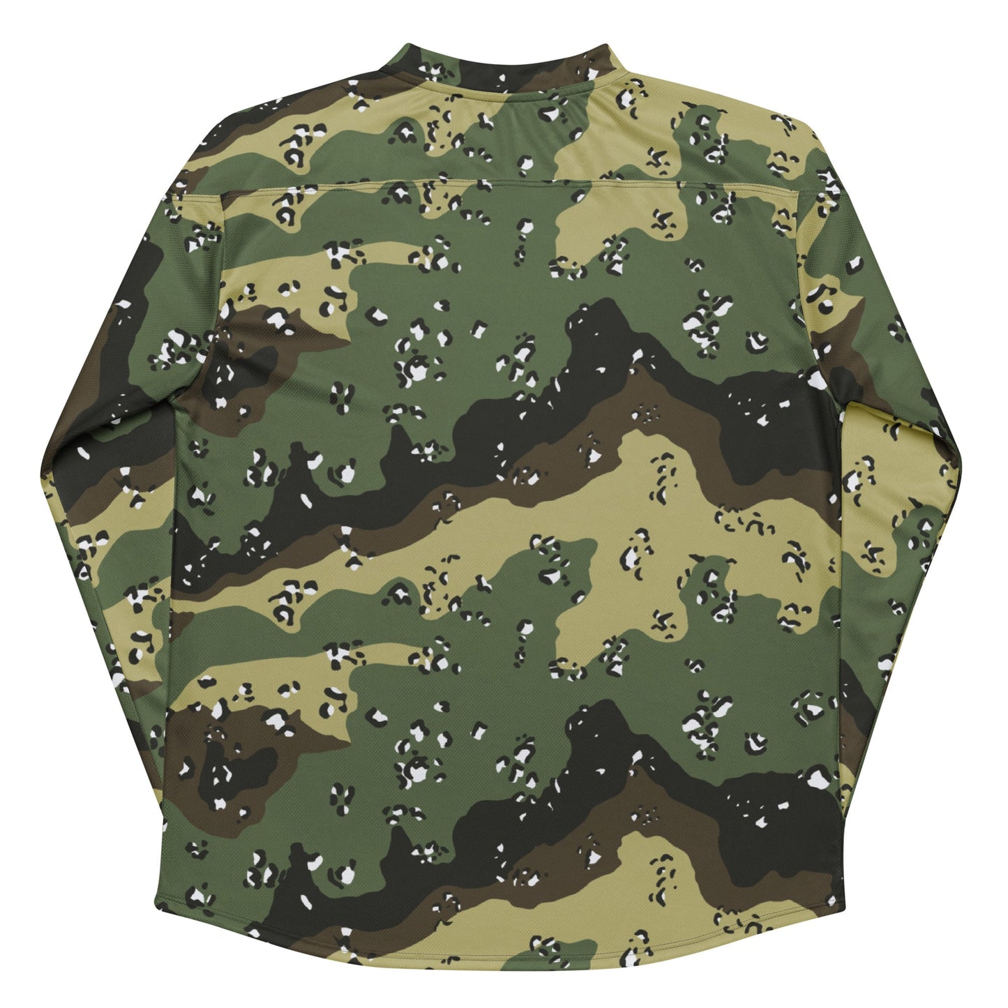 Saudi Arabian Chocolate Chip Marsh CAMO Unisex Hockey Fan Jersey
