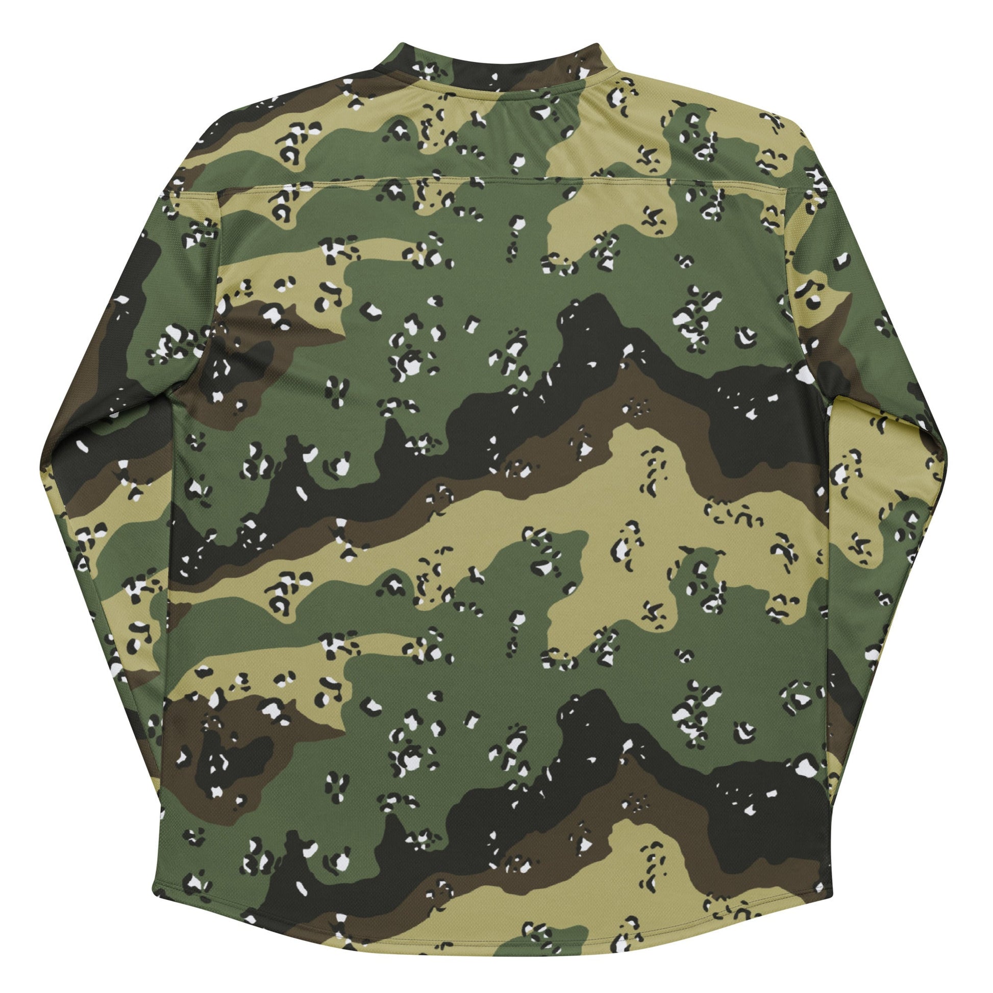 Saudi Arabian Chocolate Chip Marsh CAMO Unisex Hockey Fan Jersey