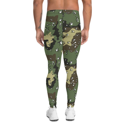 Saudi Chocolate Chip Marsh CAMO Mens Leggings