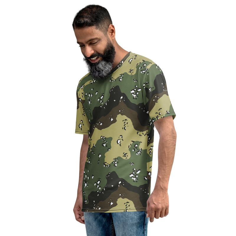 Chocolate Chip Saudi Marsh CAMO Mens T-Shirt