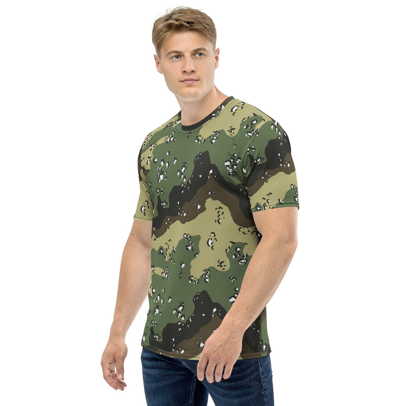 Chocolate Chip Saudi Marsh CAMO Mens T-Shirt