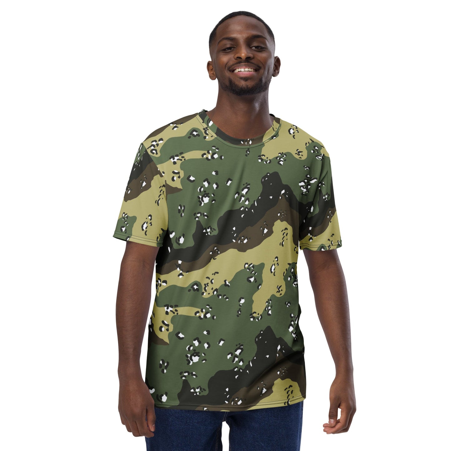 Saudi Chocolate Chip Marsh CAMO Mens t shirt T Shirts