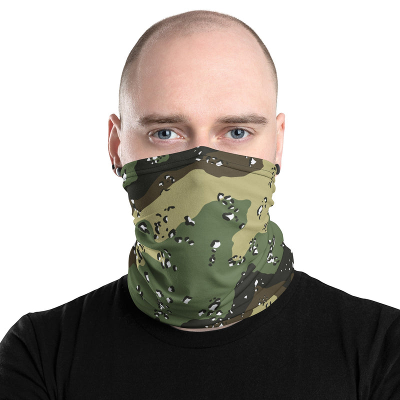 Chocolate Chip Saudi Marsh CAMO Neck Gaiter - Head