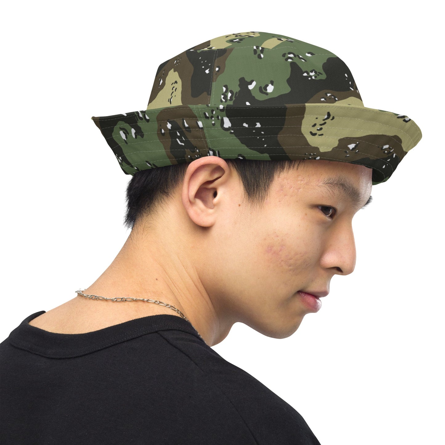 Saudi Arabian Chocolate Chip Marsh CAMO Reversible Bucket Hat