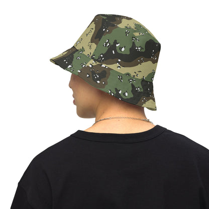 Saudi Arabian Chocolate Chip Marsh CAMO Reversible Bucket Hat - S/M