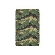 Chocolate Chip Saudi Marsh CAMO Sherpa Blanket
