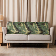 Chocolate Chip Saudi Marsh CAMO Sherpa Blanket