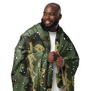 Chocolate Chip Saudi Marsh CAMO Sherpa Blanket