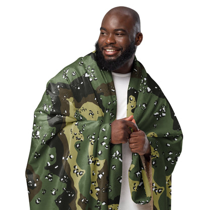 Saudi Chocolate Chip Marsh CAMO Sherpa blanket - Blankets