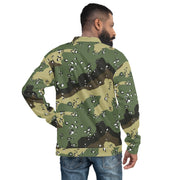 Chocolate Chip Saudi Marsh CAMO Unisex Bomber Jacket