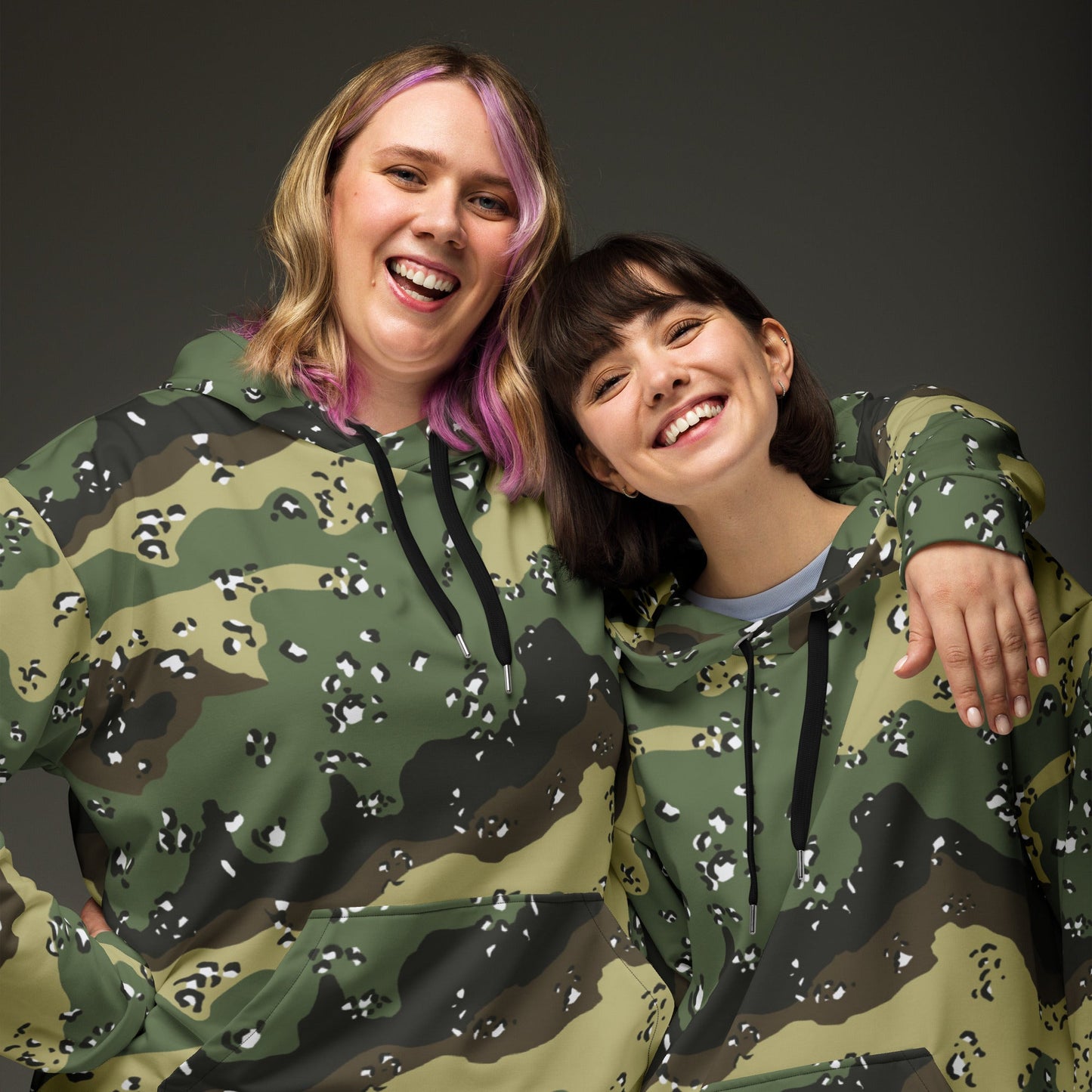 Saudi Chocolate Chip Marsh CAMO Unisex Hoodie - Hoodies