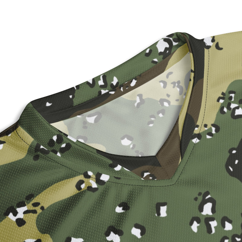 Chocolate Chip Saudi Marsh CAMO Unisex Sports Jersey