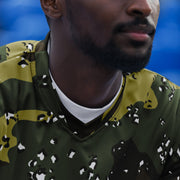 Chocolate Chip Saudi Marsh CAMO Unisex Sports Jersey