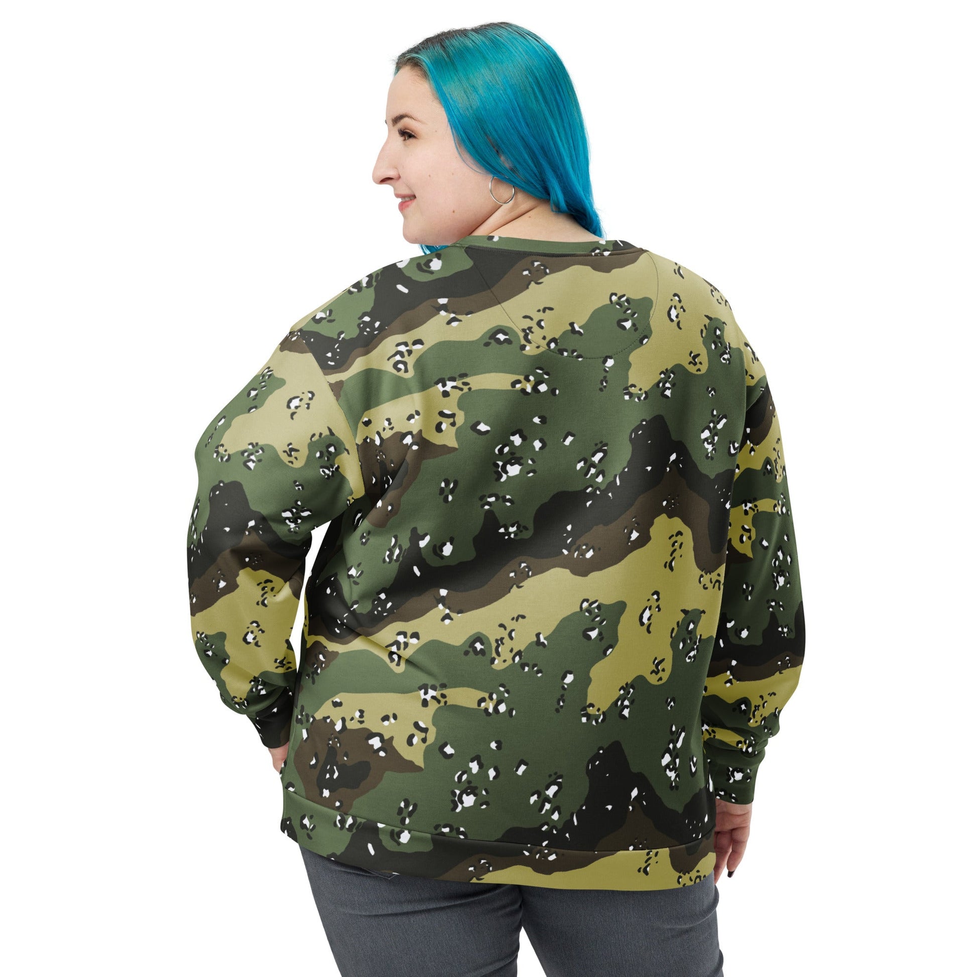 Saudi Arabian Chocolate Chip Marsh CAMO Unisex Sweatshirt