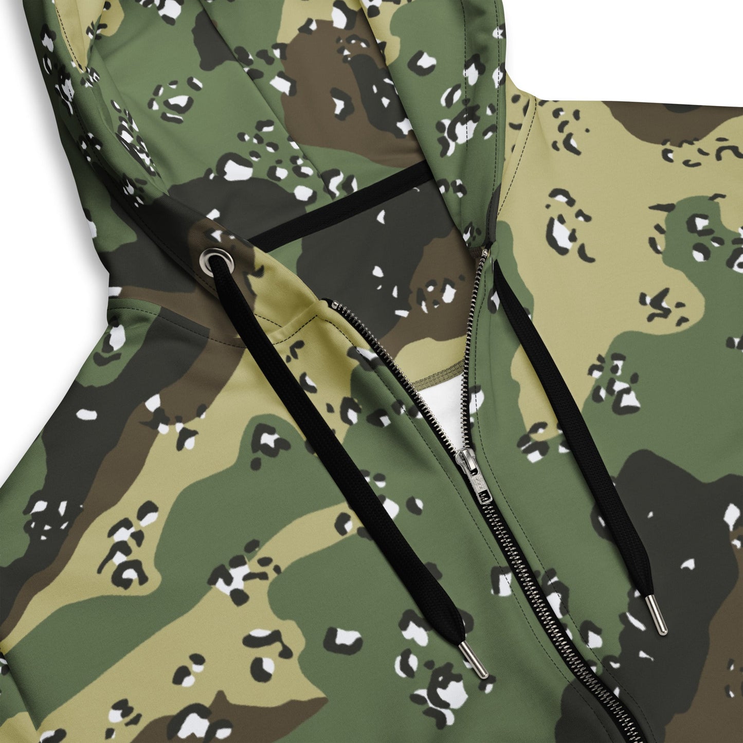 Saudi Chocolate Chip Marsh CAMO Unisex zip hoodie - Zip Hoodies