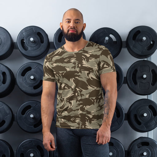 DPM Saudi Desert CAMO Mens Athletic T-Shirt - XS - Shirt