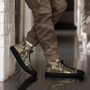 DPM Saudi Desert CAMO Mens High-Top Canvas Shoes - Black / 5