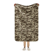 DPM Saudi Desert CAMO Sherpa Blanket - 37″×57″