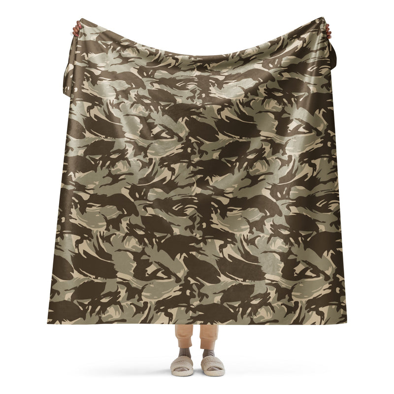 DPM Saudi Desert CAMO Sherpa Blanket - 60″×80″