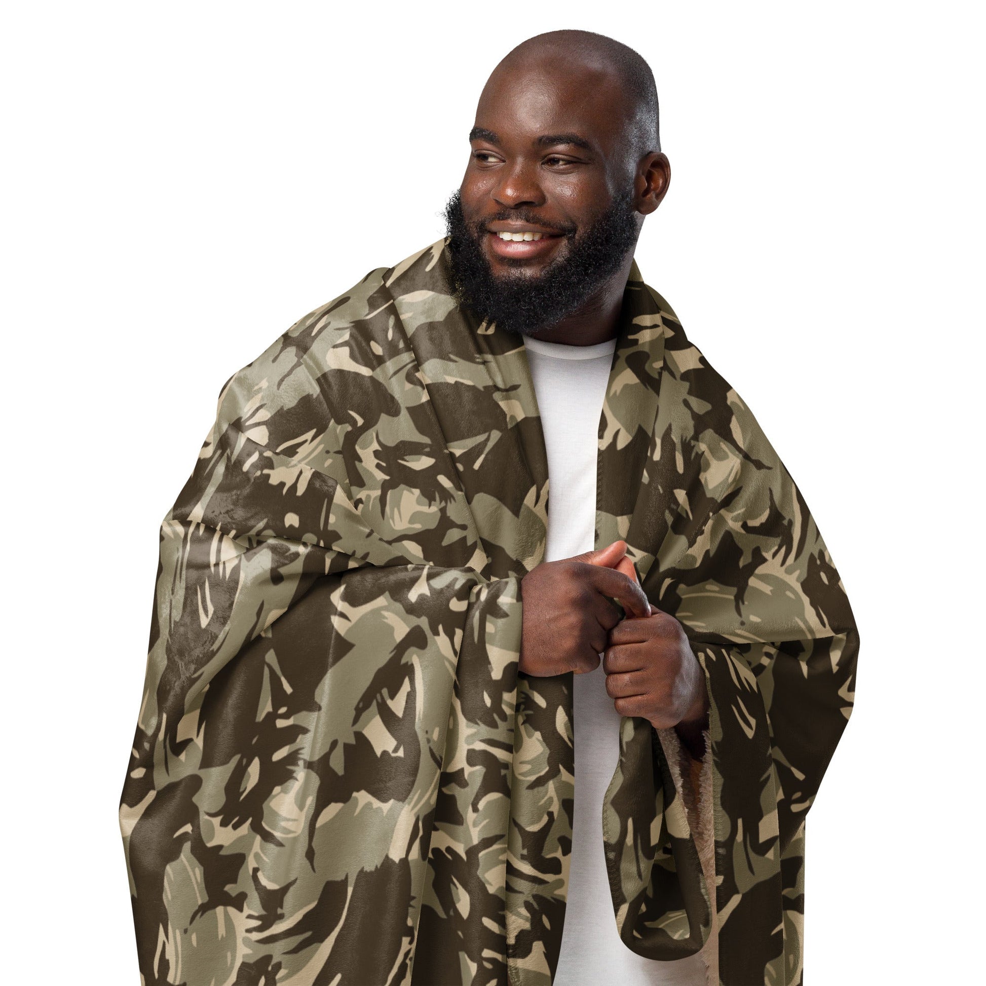 Saudi Arabian DPM Desert CAMO Sherpa blanket - Blanket